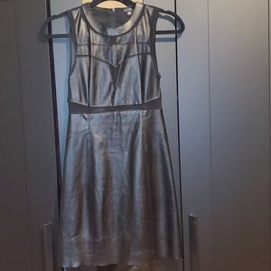 Leather dress
